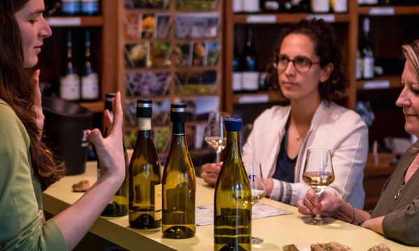 Cave aux arômes des Pouilly Fumés et dégustation-photo
