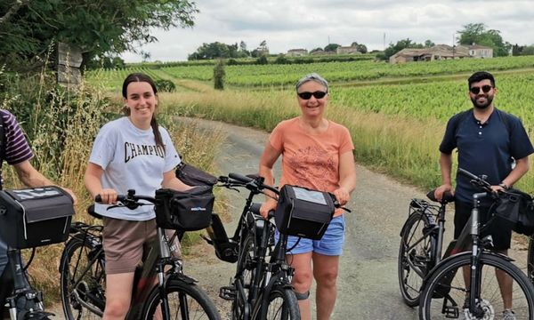 Journée Excursion à Saint-Emilion à vélo électriqu-photo
