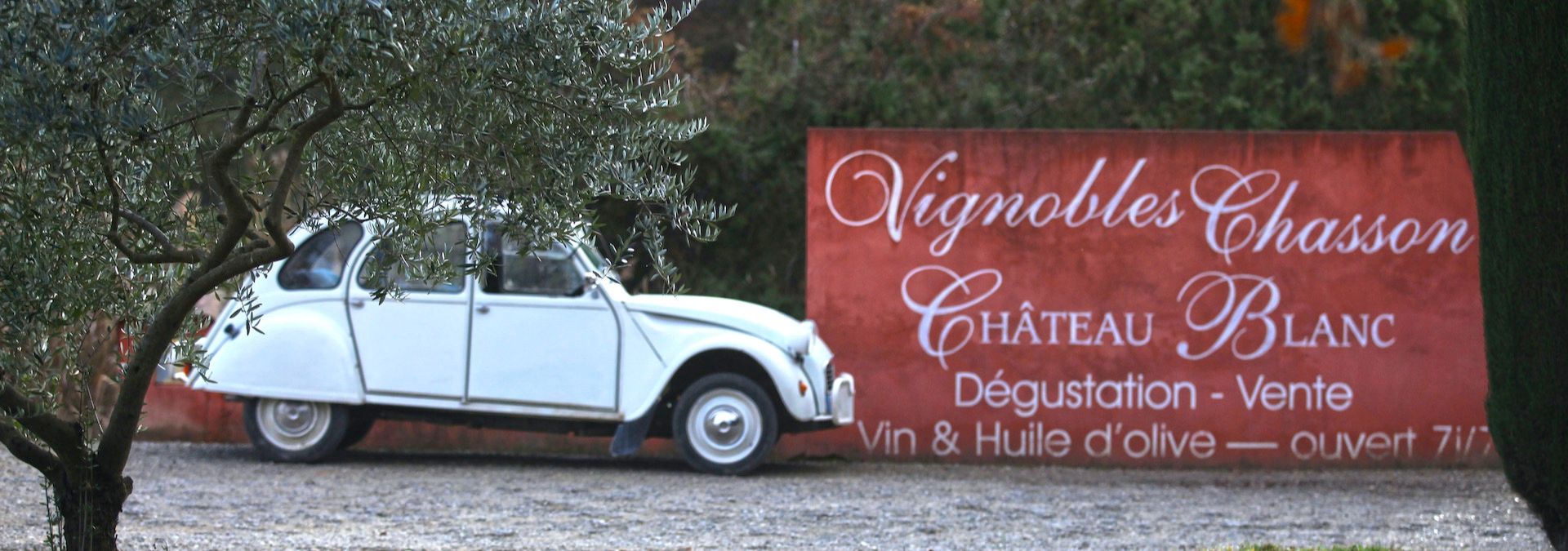 Vignoble Chasson - Château Blanc - Rue des Vignerons