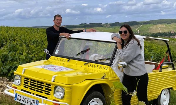 Balade des Grands Crus en Mehari électrique-photo