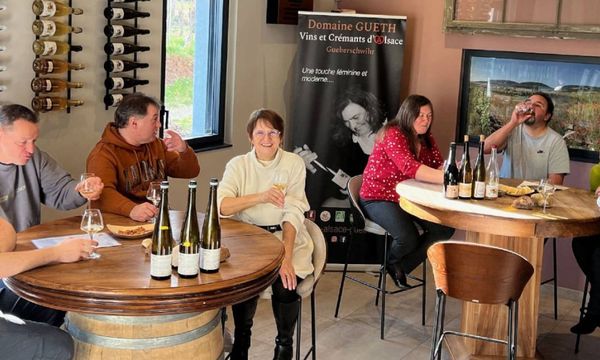 Visite de cave et dégustation au féminin-photo